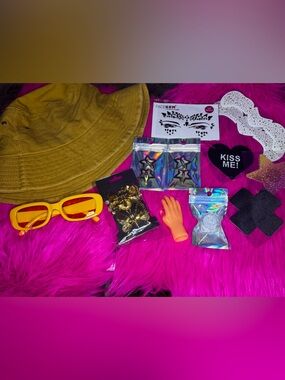 13 item rave music festival accessories bundle